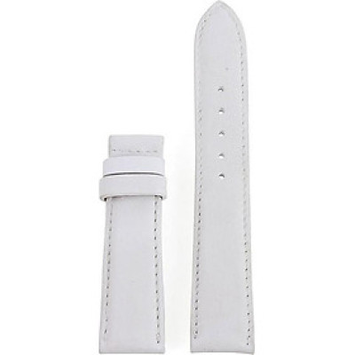 Dây đồng hồ nam nữ Huy Hoàng da bò màu trắng HT8119