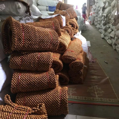 Chiếu Hạt Gỗ Hương Cao Cấp - Kích Thước 1,6mx2m hạt 1.8cm ( video , hình thật )