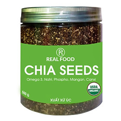 Hạt Chia Hữu Cơ REAL FOOD STORE (100g)