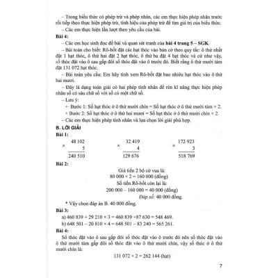 Sách - Bài Giảng Và Hướng Dẫn Học Toán Lớp 4 - Tập 2 - Dùng Kèm SGK Kết Nối Tri Thức Với Cuộc Sống - Hồng Ân