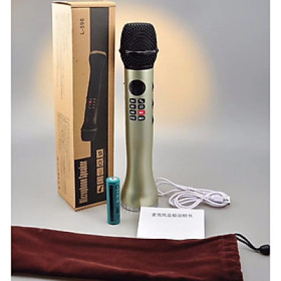 Micro Karaoke Bluetooth L-598 ( Hàng Chính Hãng)