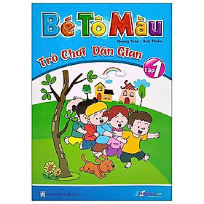 Sách - Bé Tô Màu Trò Chơi Dân Gian - Tập 1 Đến Tập 6