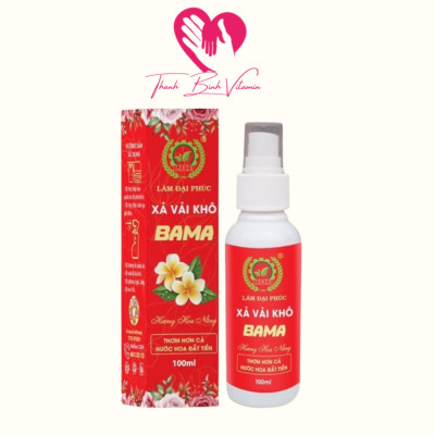 Combo 2 chai xịt xả vải khô hương nước hoa Lâm Đại Phúc