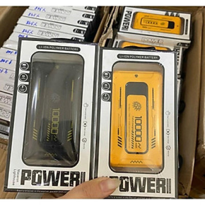 Sạc dự phòng POWER 10000 mAh, tích hợp 3 cổng sạc, PD 22.5W,nhỏ gọn - tiện lợi, BH 12 tháng