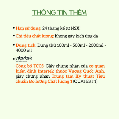 Nước rửa chén hữu cơ Bồ hòn hương Sả Chanh 4000ml thương hiệu Ecocare