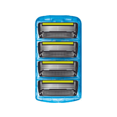 DORCO PACE 6 - Dao Cạo Hàn Quốc 6 Lưỡi - Hộp Gồm 4 Đầu Cạo