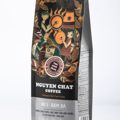 Cà phê xay nguyên chất GU 1 Vietnamese Cofee Style No.1 vị đắng đậm, hương thơm nhẹ, hậu vị ngọt - 250g