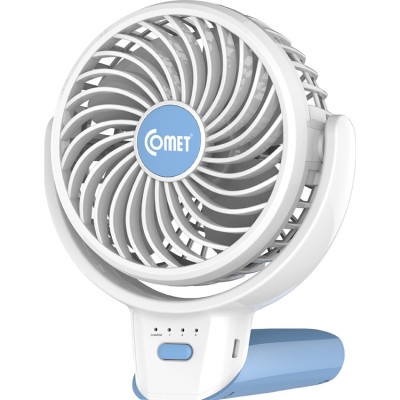 Quạt Sạc Tích Điện Mini Gấp Gọn Cầm Tay Comet CRF0904 3W Pin lithium-ion 3.7V 1200mAh Nhỏ Gọn Sạc USB Tiện Lợi hàng chính hãng