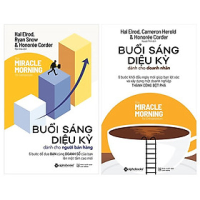 Combo Sách Marketing - Bán Hàng :  Buổi Sáng Diệu Kỳ Dành Cho Người Bán Hàng +  Buổi Sáng Diệu Kỳ Dành Cho Doanh Nhân