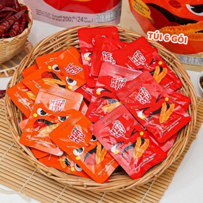 [5 gói] Konjac SunSu Thái Lan - Cay Tê Tứ Xuyên, Giòn Sật Như Sứa - Gói 50g