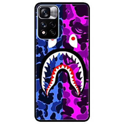 Ốp lưng dành cho Xiaomi Redmi Note 11 Pro 5G ( Bản Nội Địa ) - Cá Mập Xanh Hồng