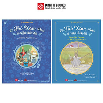 Sách - Cô thỏ xám nhỏ ở miền thôn dã trọn bộ 2 tập - Đinh Tị Books