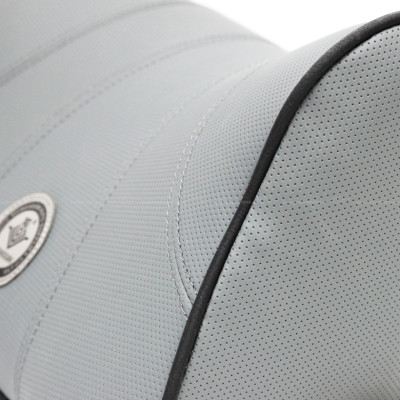 Gối Tựa Đầu Cao Su Non Bọc Da CIND G003 Màu Xám