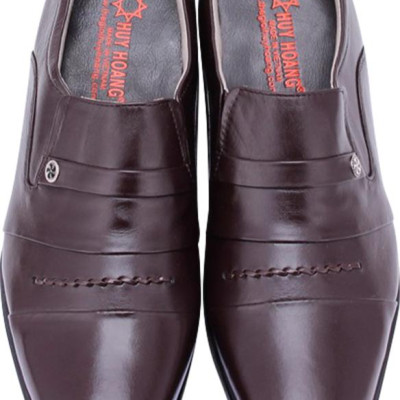 Giày Tăng Chiều Cao Nam Huy Hoàng HT7177 - Nâu