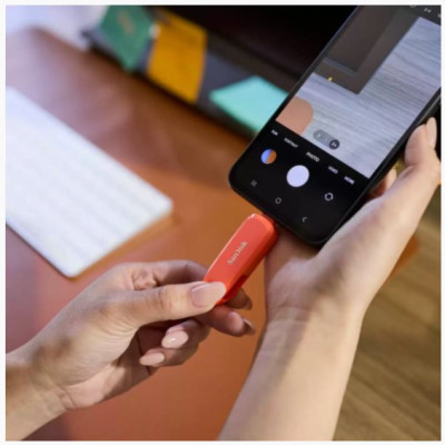 USB 64GB Sandisk Phone Drive for Android SDDDC6-064G-G46 (Type C+Type A)- Hàng chính hãng 