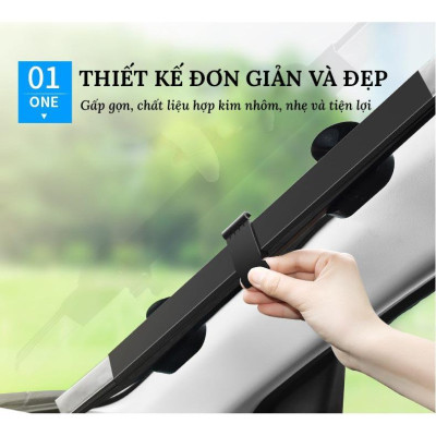 Rèm Che Nắng Kính Lái Ô Tô Kính Trước Tráng Nhôm Cách Nhiệt - Chống Nóng Hiệu QuảCARZONE.TOP