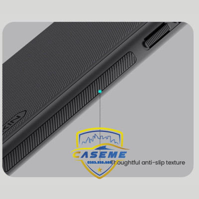 Ốp lưng dành cho iPhone 17 Pro Max Nillkin Super Frosted Shield Pro Matte dạng sần - Hàng chính hãng