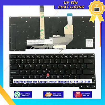 Bàn Phím dùng cho Laptop Lenovo Thinkpad S3-S431 S3-S440 - THƯỜNG - - Hàng Nhập Khẩu New Seal