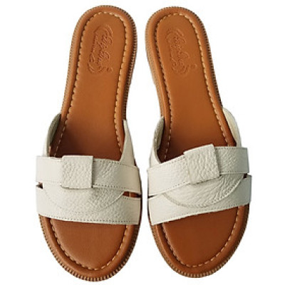 Dép Nữ Da Bò Thật BIGGBEN Cao Cấp DNQN69