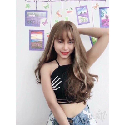 Tóc giả cao cấp móc line bạch kim- tặng lứoi chùm tóc- hình thật