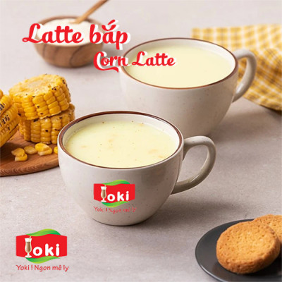 Latte bắp Yoki