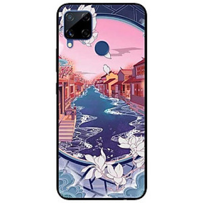 Ốp lưng dành cho Realme C15 mẫu Khung Cảnh