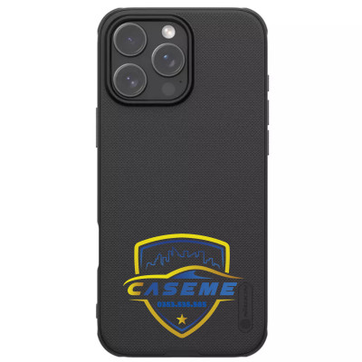 Ốp Lưng Dành Cho iPhone 16 Pro Max Nillkin Dạng Sần Viền Silicon - Hàng Chính Hãng