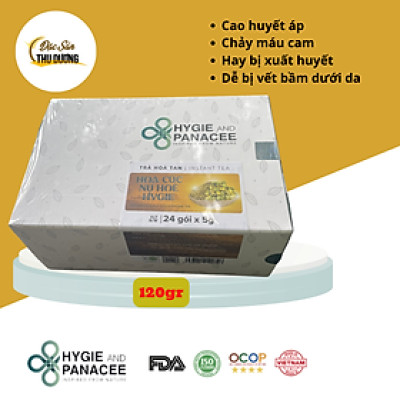 Trà thảo dược hòa tan Hoa Cúc Nụ Hòe Hygie