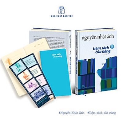 [Pre-order] (Bìa cứng in 4 màu - Tặng bookmark và sổ tay) TIỆM SÁCH CỦA NÀNG – Nguyễn Nhật Ánh – NXB Trẻ. Ngày dự kiến có hàng: 12/12/2024