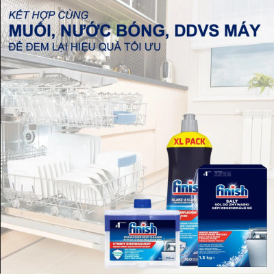 Viên rửa bát Finish All in 1 max 100 viên