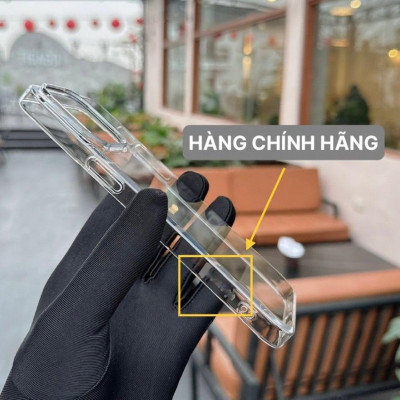 Ốp Lưng Iphone Trong Suốt LIKGUS Siêu Mỏng Chống Ố SlimCase Lưng Cứng cho IP 17 15 16 Pro Max - Hàng chính hãng