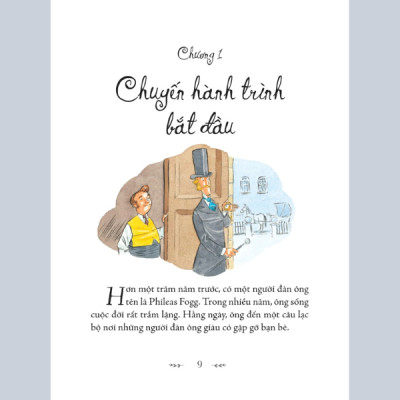 Illustrated Classics - Những Cuộc Phiêu Lưu Kỳ Thú - Tám Mươi Ngày Vòng Quanh Thế Giới, Robinson Crusoe, Con Ma Nhà Canterville