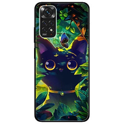 Ốp lưng dành cho Xiaomi Redmi Note 11 4G - Mèo Đeo Lục Lạc