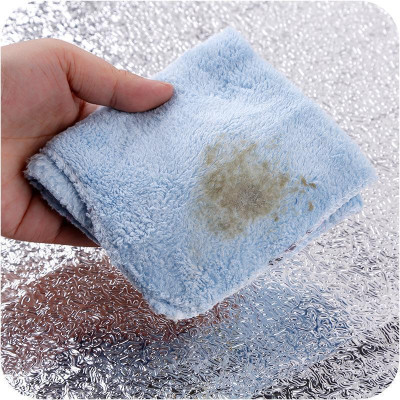 Cuộn 2m X 40cm Giấy Dán Bếp Tráng Nhôm Chống Dầu Mỡ, Trang Trí Nhà Bếp