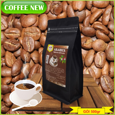 Cà Phê ARABICA Cầu Đất - Trọng Lượng 200g, 500g, 1kg - Rang Mộc Nguyên Chất - Pha Máy Hoặc Pha Phin - Hương Trái Cây, Vị Chua Thanh, Hậu Ngọt, Màu Nước Trong Trẻo - Coffee New