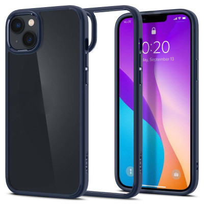 Ốp lưng chống sốc viền cao su cho iPhone 14 (6.1 inch) thiết kế mặt lưng trong suốt Hiệu Rock hybrid tective Case (độ đàn hồi cao, bảo vệ toàn diện, tản nhiệt tốt) - hàng nhập khẩu