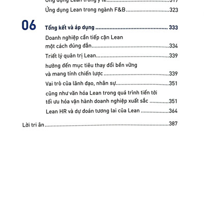 Sách - Lean - Vận Hành Doanh Nghiệp Xuất Sắc