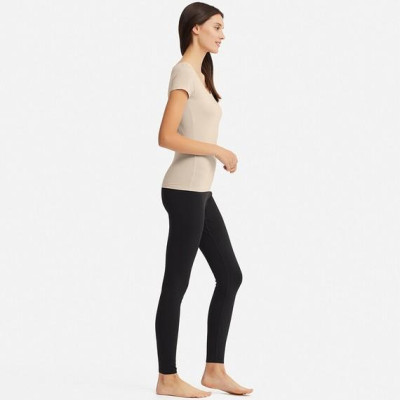 Áo làm mát nữ UNQ cổ tròn cộc tay