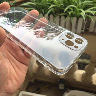 Ốp lưng silicon Gor cho Apple iPhone 11 Pro 5.8 inch siêu mỏng, có gờ bảo vệ camera- Hàng nhập khẩu