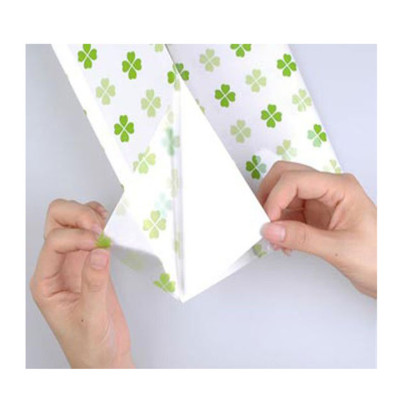 Tranh dán tường 3d khu rừng nhiệt đới lá tropical 4 trang trí decor sẵn keo dán tiện lợi