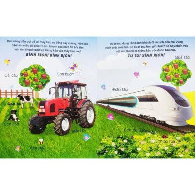 Những Từ Vựng Đầu Tiên - Âm Thanh Quanh Bé - Sách Âm Thanh Tân  Việt