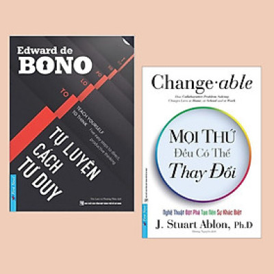 Combo Rèn Luyện Bản Thân: Tự Luyện Cách Tư Duy + Mọi Thứ Đều Có Thể Thay Đổi - (Cuốn sách mang lai cách nhìn lạc quan để thay đổi cuôc sống)