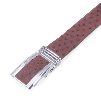 Dây nịt nam da đà điểu Huy Hoàng da hột 4P nhiều màu HJ4433-34-35-54-79-81 