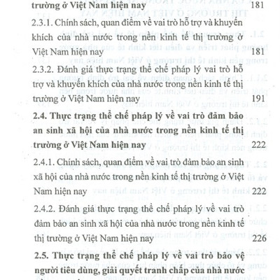 Thể Chế Pháp Lý Về Vai Trò Của Nhà Nước Trong Nền Kinh Tế Thị Trường Ở Nước Ta Hiện Nay - Một Số Vấn Đề Lý Luận Và Thực Tiễn (Sách Chuyên Khảo)