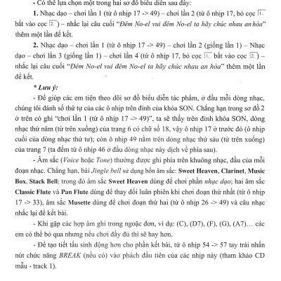 Thực Hành Biểu Diễn Organ Cho Thiếu Nhi – Tập 3