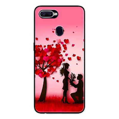 Ốp Lưng in cho Realme 2 Pro Mẫu NỀN TRÁI TIM 1 - Hàng Chính Hãng