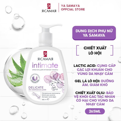 Dung dịch vệ sinh phụ nữ YA SAMAYA R Intimate 265ml - làm sạch dưỡng ẩm
