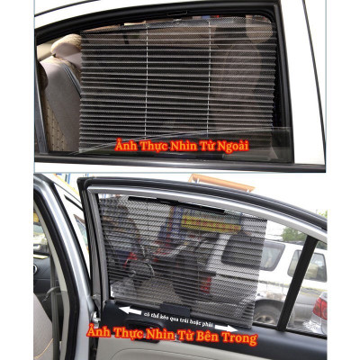 Rèm Che Nắng Ô Tô Lên Xuống Theo Cửa Kính - Tiện Lợi