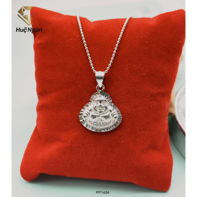 Dây chuyền bạc Ý 925 Huệ Ngân - Phật di lạc PP1434