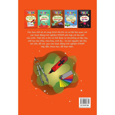 Sách - Steam For Kids - Kiến Trúc Sư Nhí Đại Tài - NXB Phụ Nữ